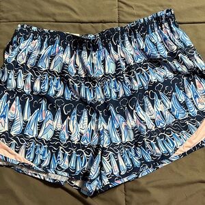 Lilly Pulitzer LUXLETIC athlectic shorts .